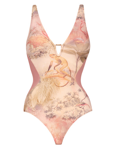 Plungey Triangle - Contour Cheeky Monkey/Rose