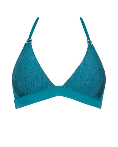 Triangle Bikini Top - Wavy Oceana