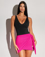 Mini Wrap Skirty - Pink