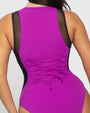 Crewy Surfy - Contour Orchid/Black Mesh