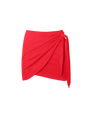 Mini Wrap Skirty - Red