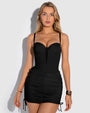 Mini Triangle Skirty - Black