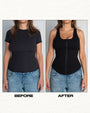 Corsety Scoop Neck Tank - Black