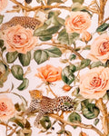 color swatch of Rose Leopard/Peach Blush print