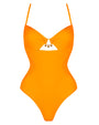 Jeweled Cut Out - Orange