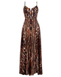 Vixen Corset Maxi Dress - Pilates Cat