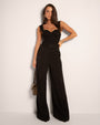 Bombshell Sleeveless Top - Black