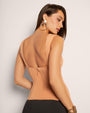 Bombshell Sleeveless Top - Camel