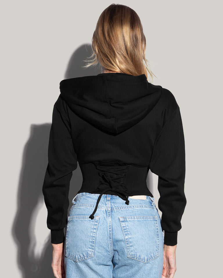 Corsety Hoodie - Black