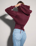 Corsety Hoodie - Dark Cherry