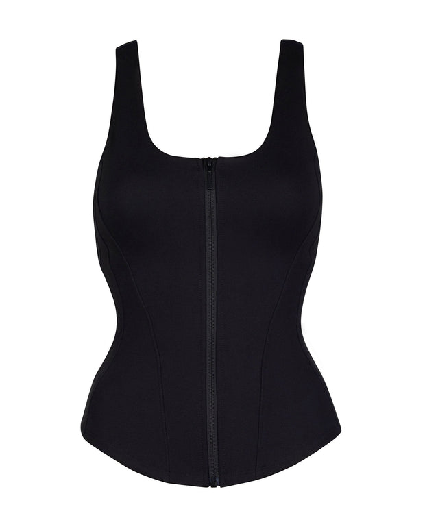 Corsety Scoop Neck Tank - Black