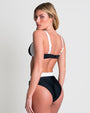 Lifty Bikini Top - Black/White