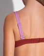 Lifty Bikini Top - Copper/Lilac