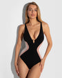 Plungey Triangle - Contour Black/Rose/White