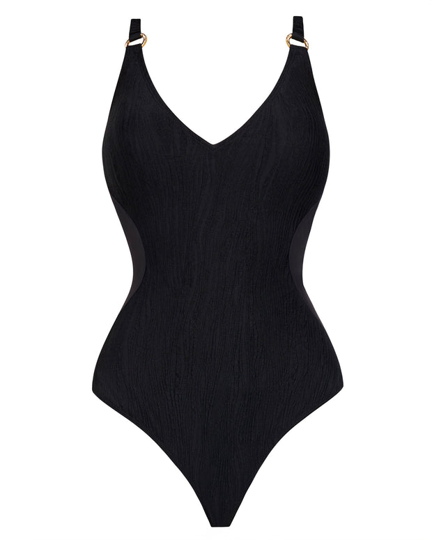 Plungey - Wavy Ring Black