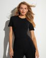 Sculpty Short Sleeve Tee - Black