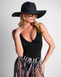 Shady Wide Brim Hat - Black