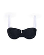 Sweetie Bikini Top - Black/White