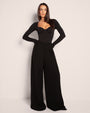 Sweetie Long Sleeve Top - Black