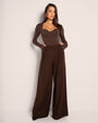 Sweetie Long Sleeve Top - Espresso