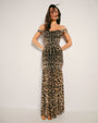 Sweetie Mermaid Dress - Symmetric Leopard