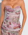 Sweetie Mesh Column Dress - Cheeky Monkey