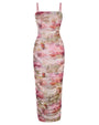 Sweetie Mesh Column Dress - Cheeky Monkey