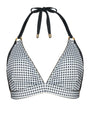 Triangle Bikini Top - Gingham