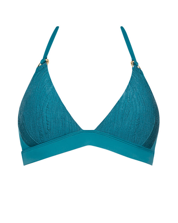 Triangle Bikini Top - Wavy Oceana