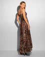 Vixen Corset Maxi Dress - Pilates Cat