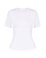 Sculpty Short Sleeve Tee - White