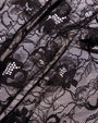 Fabric swatch of Mermaid Maxi Skirty - Lace Black