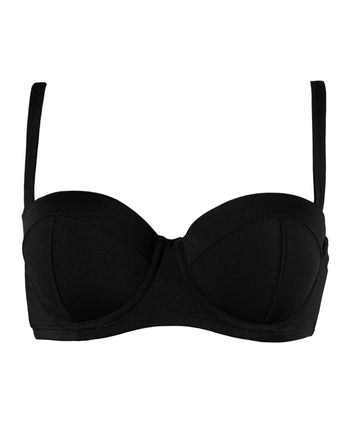 Outline image of Bombshell Bikini Top - Black