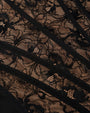 Zoomed in shot of boning on Corset Top - Lace Black/Tawny