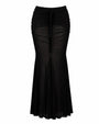 Outline image of Mermaid Adjustable Maxi Skirty - Mesh Black