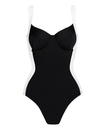 Outline image of Lifty - Contour Crinkle Black/White