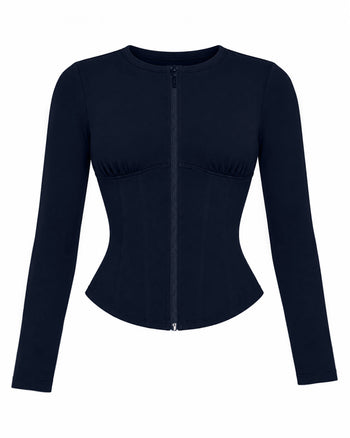 Outline image of Corsety Long Sleeve Top - Midnight