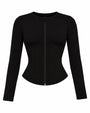 Outline image of Corsety Long Sleeve Top - Black