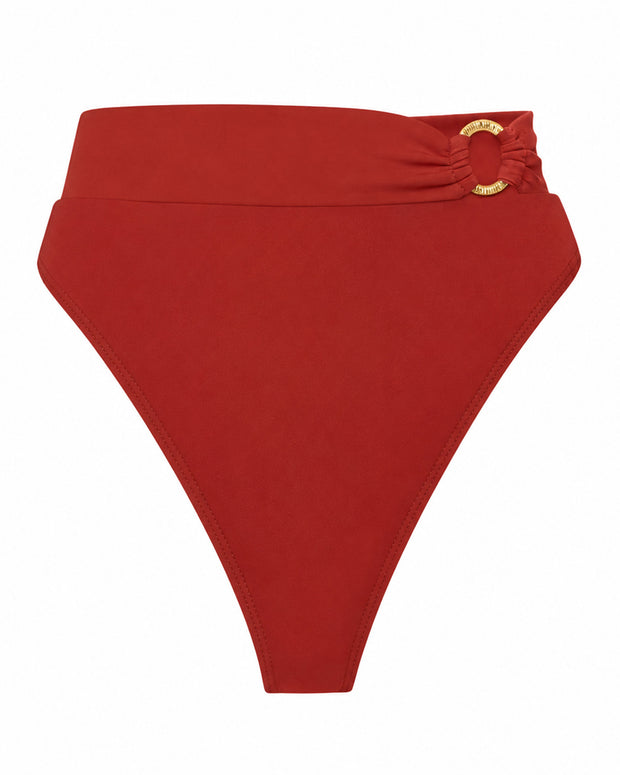 Outline image of Brazilian Ring Kini Bottom - Copper