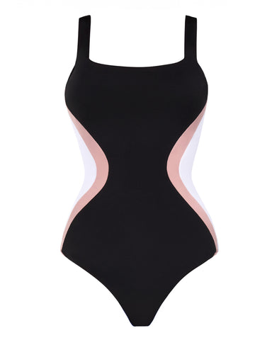 Outline image of Squarey - Contour Black/Rose/White