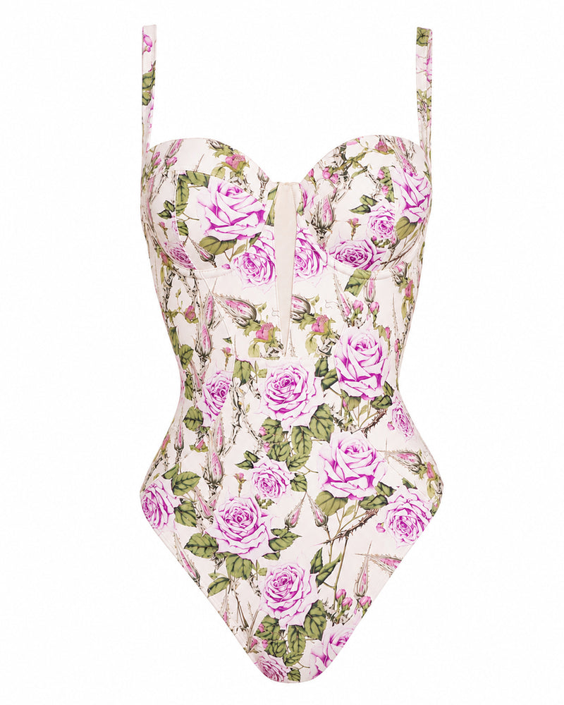 Outline image of Brazilian Bombshell - Lilac Thorny Rose