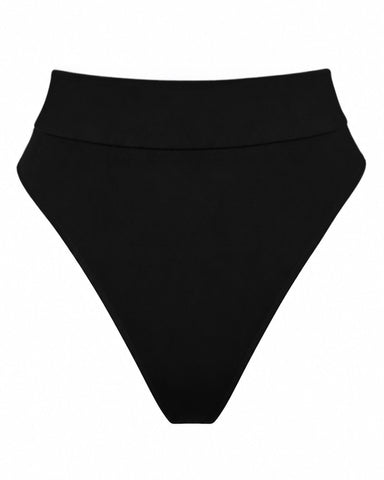 Outline image of Hi Cut Adjustable Kini Bottom - Black