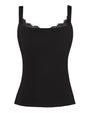 Outline image of Shapey Bra Cami - Black/Lace black