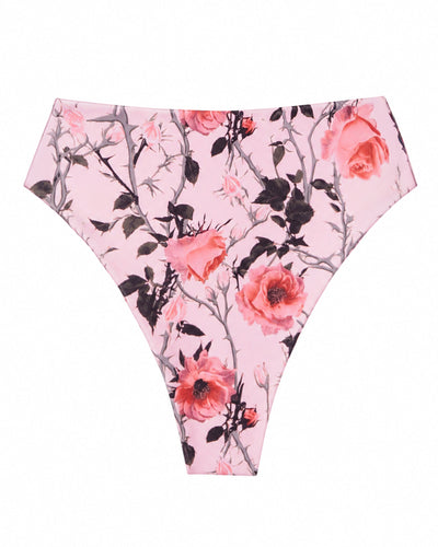 Outline image of Hi Cut Smoothing Kini Bottom - Rose Thistle
